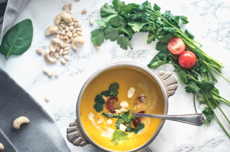 Carrot Soup with Coco Milk