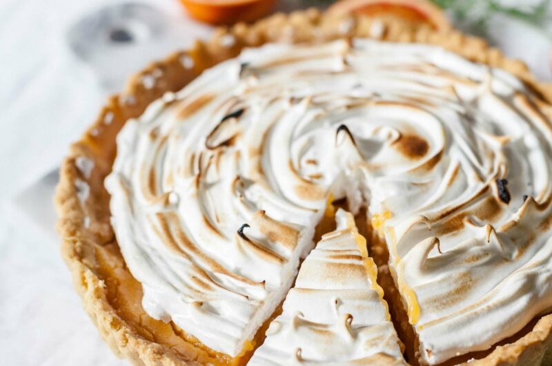 White and Blue Dessert