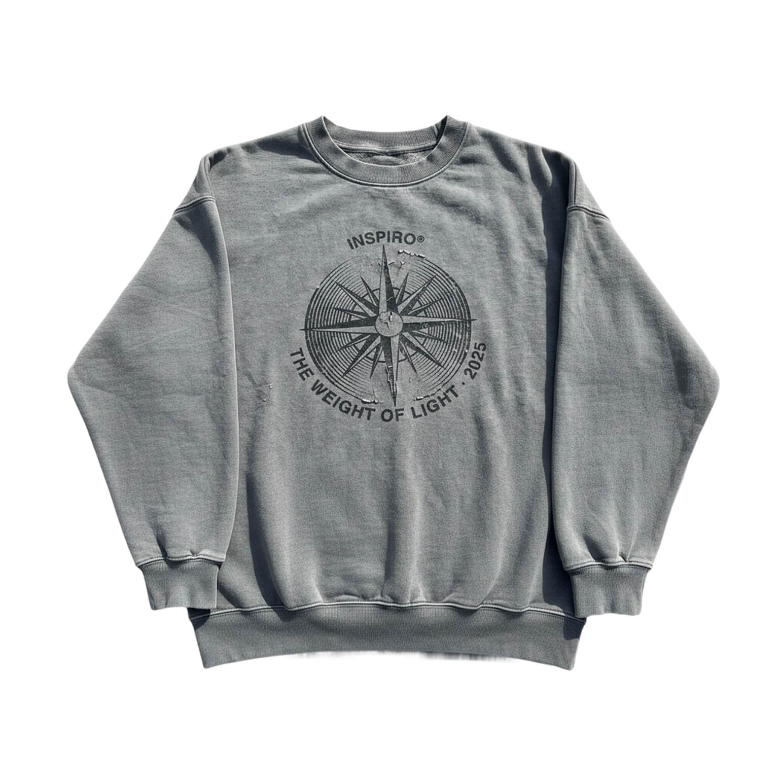 Orbit Crewneck — Ash Grey