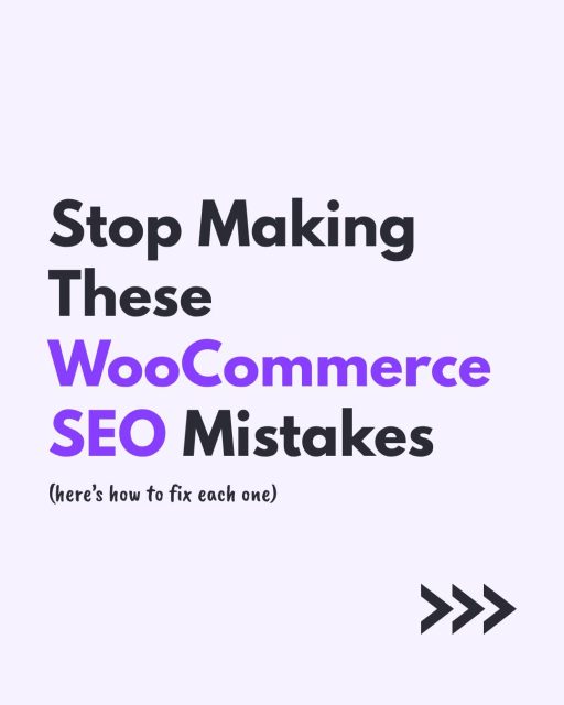 🚨 Is your WooCommerce store making SEO mistakes without you realizing it?

Even the best products can struggle to rank if your WooCommerce store isn't optimized for search engines.

From duplicate product descriptions to slow-loading pages and unoptimized images, small SEO mistakes can have a big impact on your visibility and sales.

The good news is most of these issues are easy to fix.

In this carousel, you'll discover the most common WooCommerce SEO mistakes and learn practical ways to improve your store's rankings, attract more organic traffic, and create a better shopping experience for your customers.

👉 Swipe through and see if your store is making any of these mistakes!

Theme featured: Inspiro Premium

#WooCommerce #WooCommerceSEO #WordPress #WordPressTips #eCommerce #SEO #DigitalMarketing #OnlineStore #eCommerceTips #WPZOOM