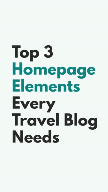 A beautiful homepage is just the beginning.

The best travel blogs combine eye-catching visuals with smart design that helps readers discover their next adventure.

Make sure your homepage includes:
📸 A stunning hero image
🧭 Simple, easy-to-use navigation
🗺️ Featured travel guides and helpful content

These three elements create a stronger first impression and keep visitors exploring your website longer.

💬 Which of these do you think is the most important for a travel blog?

#TravelBlog #TravelWebsite #TravelBlogger #WordPress #WPZOOM #TravelPhotography #WebDesign #BlogDesign #ContentCreator #Explore