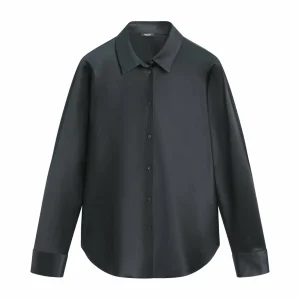 FLOWING - Shirt blouse - dark blue