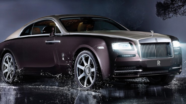 Rolls-Royce Wraith officially revealed in profile