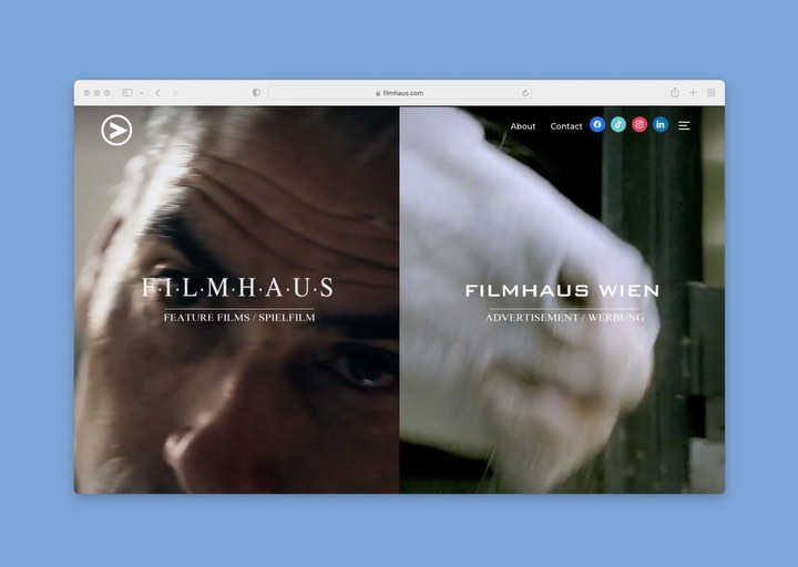 Great example from @filmhauswien of what you can achieve with the Inspiro theme and @elementor 🤩
.
Using these two video background sections is at the same time eye-catching for the viewers and practical, as it dictates the user experience on the website. 
.
What do you think? 🤔
. 
Find more details about Inspiro on wpzoom.com/themes/inspiro